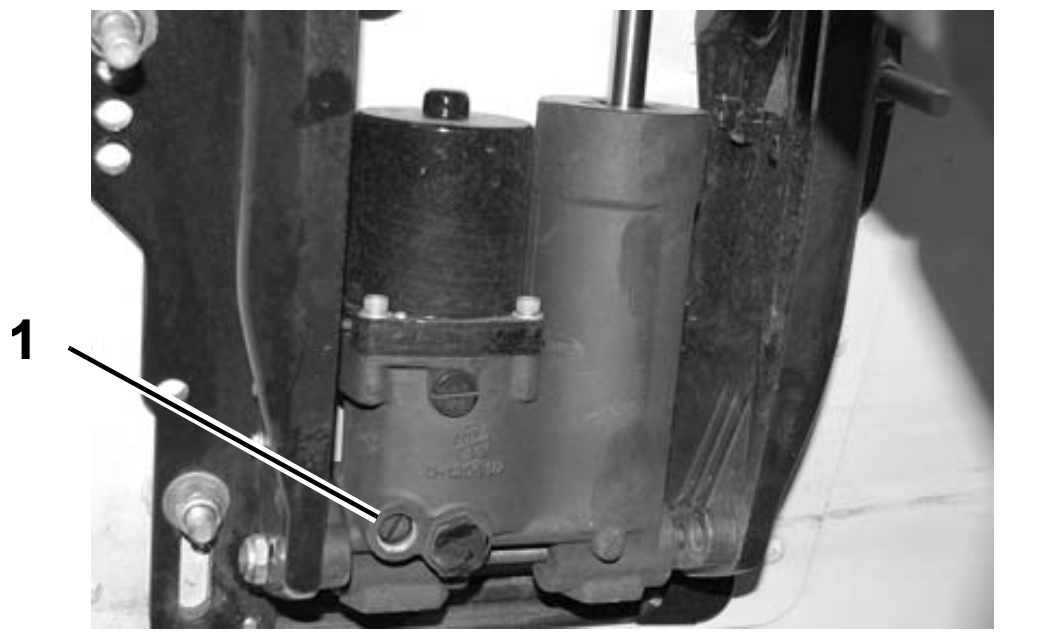 Manual release valve, 40hp 50 hp 60hp 2012 engines HP